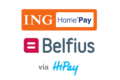 ING and Belfius via Hipay for 100% secure payments at Golden Vegas